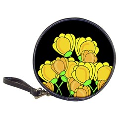 Yellow Tulips Classic 20-cd Wallets by Valentinaart