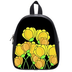 Yellow Tulips School Bags (small) 