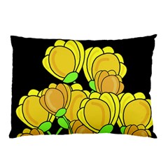 Yellow Tulips Pillow Case (two Sides)