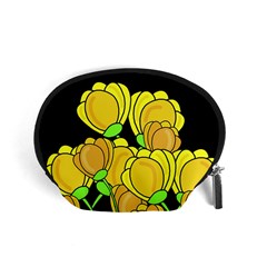 Yellow Tulips Accessory Pouches (small) 