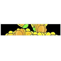 Yellow Tulips Flano Scarf (large)