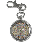 Multicolor Abstract Key Chain Watches Front