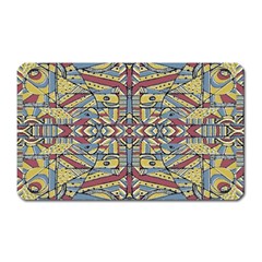 Multicolor Abstract Magnet (rectangular)