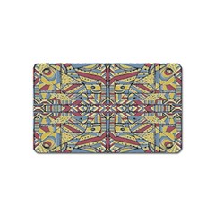 Multicolor Abstract Magnet (name Card)