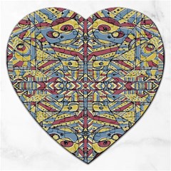 Multicolor Abstract Jigsaw Puzzle (heart)