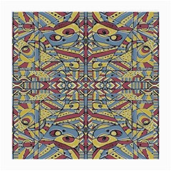 Multicolor Abstract Medium Glasses Cloth (2-side) by dflcprintsclothing