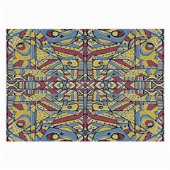 Multicolor Abstract Large Glasses Cloth (2-side)