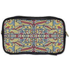 Multicolor Abstract Toiletries Bags