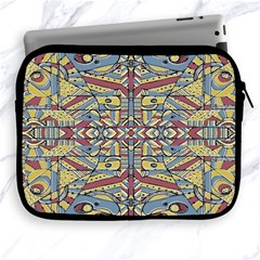 Multicolor Abstract Apple Ipad 2/3/4 Zipper Cases