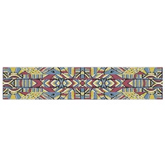 Multicolor Abstract Flano Scarf (small) 