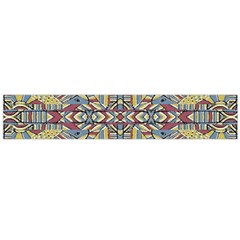 Multicolor Abstract Flano Scarf (large) 