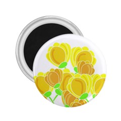 Yellow Flowers 2 25  Magnets