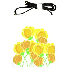 Yellow Flowers Shoulder Sling Bags