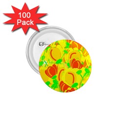 Yellow Garden 1 75  Buttons (100 Pack)  by Valentinaart