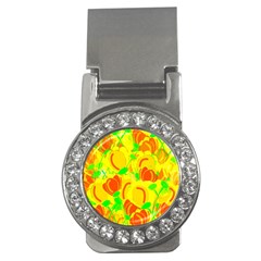 Yellow Garden Money Clips (cz) 