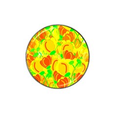 Yellow Garden Hat Clip Ball Marker (4 Pack)