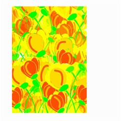 Yellow Garden Large Garden Flag (two Sides)