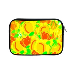 Yellow Garden Apple Ipad Mini Zipper Cases by Valentinaart