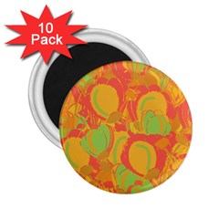 Orange Garden 2 25  Magnets (10 Pack) 