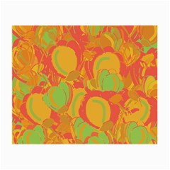 Orange Garden Small Glasses Cloth