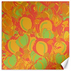 Orange Garden Canvas 12  X 12   by Valentinaart