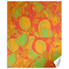 Orange Garden Canvas 16  X 20   by Valentinaart