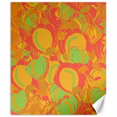 Orange Garden Canvas 20  X 24  