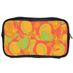 Orange Garden Toiletries Bags