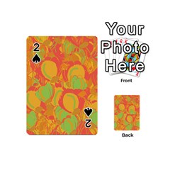 Orange Garden Playing Cards 54 (mini) 