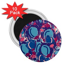 Blue Garden 2 25  Magnets (10 Pack) 