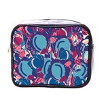 Blue garden Mini Toiletries Bags Front