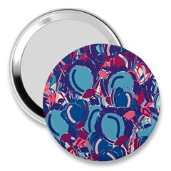 Blue Garden 3  Handbag Mirrors