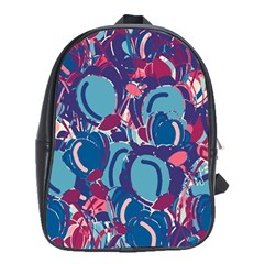 Blue Garden School Bags (xl) 