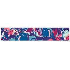 Blue Garden Flano Scarf (large)