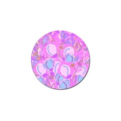 Pink Garden Golf Ball Marker (4 Pack)