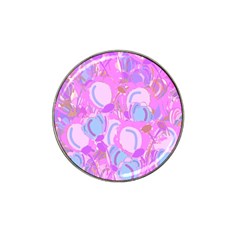 Pink Garden Hat Clip Ball Marker (4 Pack)