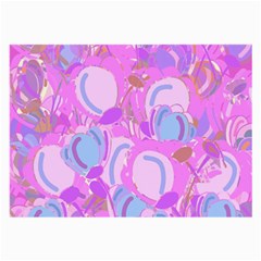 Pink Garden Large Glasses Cloth