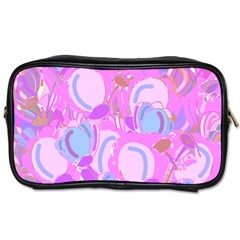 Pink Garden Toiletries Bags 2-side