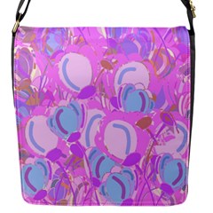 Pink Garden Flap Messenger Bag (s)