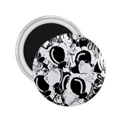 Black And White Garden 2 25  Magnets