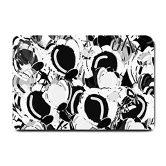 Black And White Garden Small Doormat 