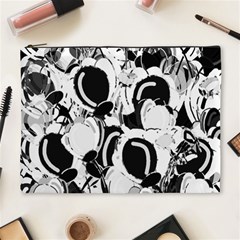 Black And White Garden Cosmetic Bag (xl) by Valentinaart