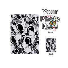 Black And White Garden Playing Cards 54 (mini) 