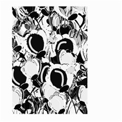 Black And White Garden Large Garden Flag (two Sides)