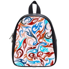 Colorful Ornaments Design School Bags (small)  by GabriellaDavid