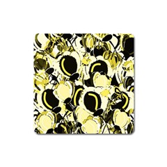 Yellow Abstract Garden S by Valentinaart