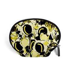 Yellow Abstract Garden Accessory Pouches (small) 