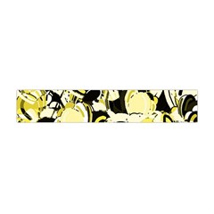 Yellow Abstract Garden Flano Scarf (mini)