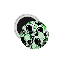 Green Abstract Garden 1 75  Magnets