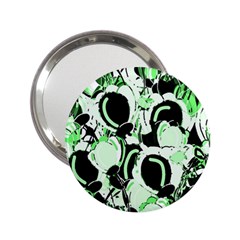 Green Abstract Garden 2 25  Handbag Mirrors